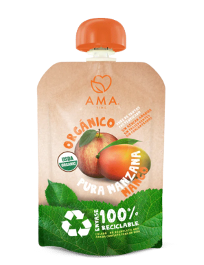 Manzana mango organico 90 gramos Marca Ama