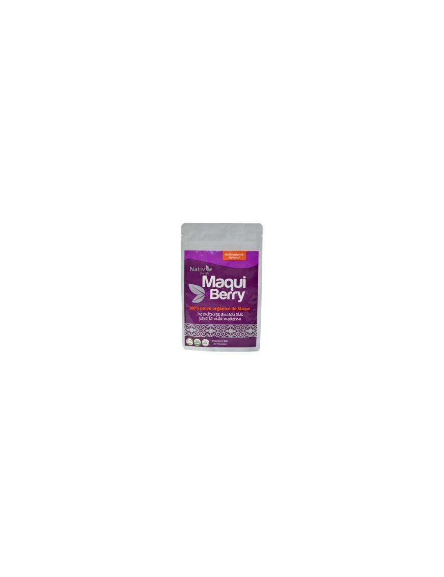 Maqui organico berry powder 60 Marca Nativ For Life