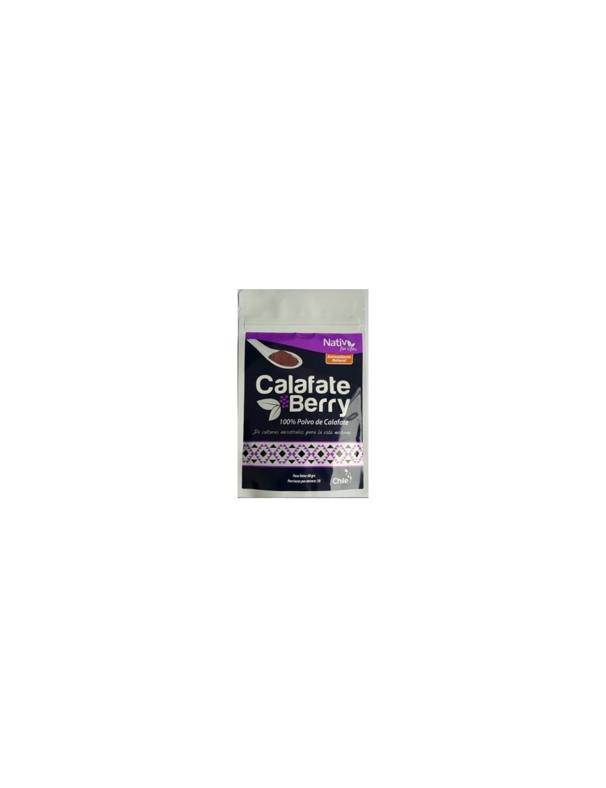 Calafate berry 60 gramos Marca Nativ For Life