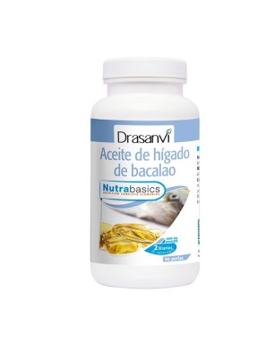 Aceite de higado de bacalao 90 perlas nutrabasico Marca Drasanvi