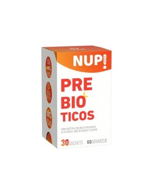 Nup prebiotico 30 sachet 60 gramos Marca Nup