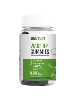 Wake up 60 gomitas 150 gramos Marca Newpharma