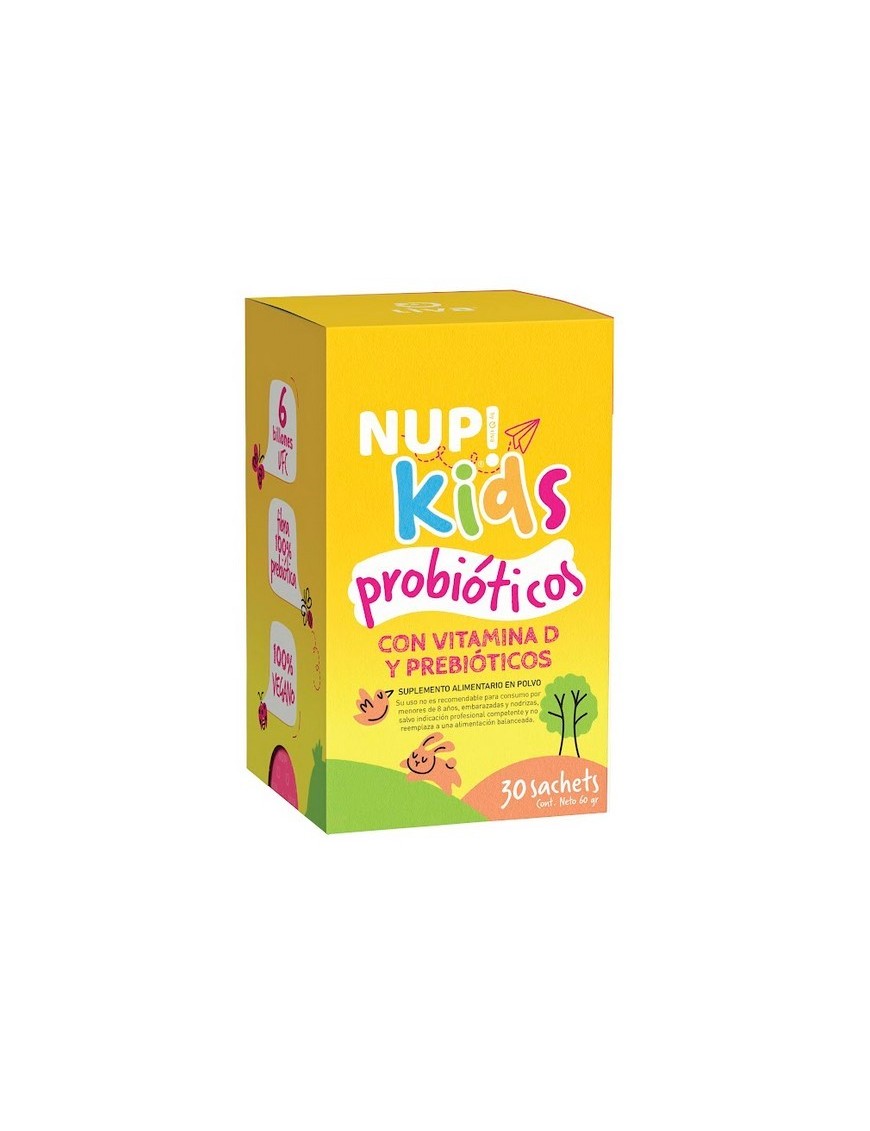 Probióticon kids 6 Billones 30 sachet 60 gramos Marca Nup