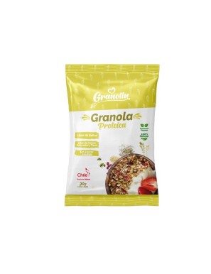 Granola proteica 30 gramos Marca Granolin