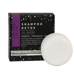 Shampoo detox barra 70 gramos Marca Natural Detox
