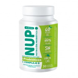 Nup! 60b probioticos + complejo b 30 capsulas 12 gramos Marca Nup